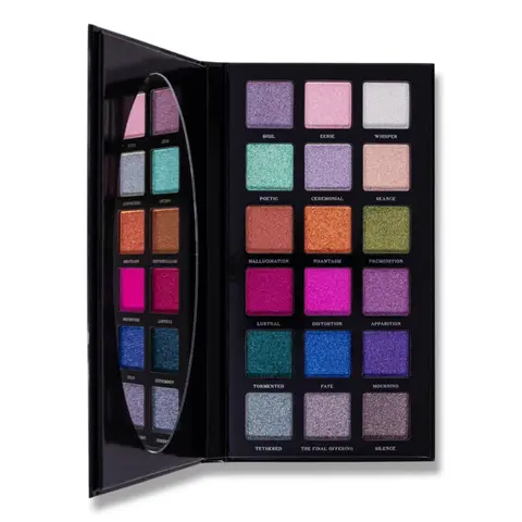Ellis Atlantis Vol 3 - The Final Offering All Shimmer Palette - 18 Intensely Radiant Shimmer Eyeshadows - Smooth Application + Magnetic Pans