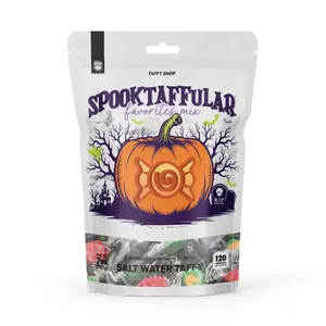 Taffy Shop, Spooktaffular Favorites Salt Water Taffy Mix - Spooky Soft, Sweet & Chewy Candy