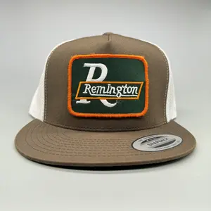 Remington Trucker Hat, Funny Hat, Retro Mesh Back Snapback, High Crown, Hunting Hat, Fishing Hat, Variations Available, Adult Size