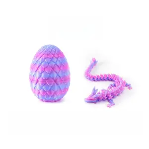 3D Printed Dragon Egg Design Ornament, Animal Design, 1 Count Creative Home Decor Ornament, Surprise Holiday Gift for Friend & Family, Home Decor Supplies