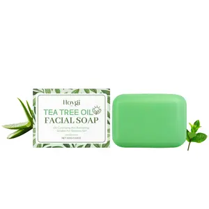 Tea Tree Oil Facial Cleansing Bar | Gentle Face Wash, Refreshing & Non-Tightening