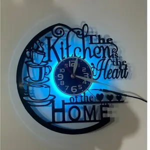 Kitchen Centerpiece Design, Coffee Cup Stack Pattern, Perfect for Kitchen and Dining Room, Warm Living Atmosphere Decor