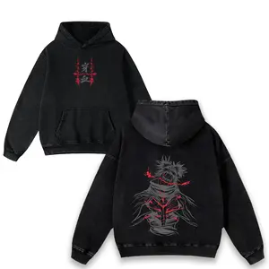 Choso Blood Manipulation JJk Jujutsu Kaisen Anime Manga 2 sided Washed T-shirt Streetwear graphic t-shirts