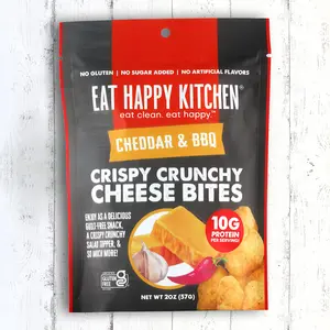 3-pack or 12-pack Cheddar & BBQ Crispy Cheese Bites (2oz)
