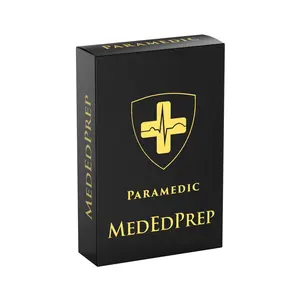MedEdPrep Paramedic Study Playing Cards – MedEdPrep Educational Flash Card Set for EMT/EMS Students