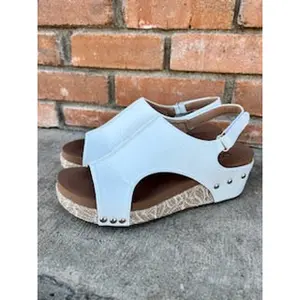 Corky's Volta II White Combo Wedge