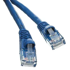 CableWholesale 10X8-06150 Cat6 Blue Ethernet Patch Cable Snagless Molded Boot 50 foot
