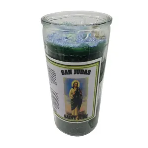 San Judas Jumbo fixed 14 day candle / Jumbo Veladora Preparada de San Judas