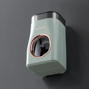 Wall-Mounted Toothpaste Dispenser, Space-Saving Bathroom Organizer, Easy-To-Use Toothpaste Squeezer, Essential Cleaning Accessory