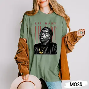 Graphic Tee Lils Baby For Men Women, Lils Baby T-Shirt, Rappers T-Shirt, Simple Style, Easy to Wear, Just Throw It On