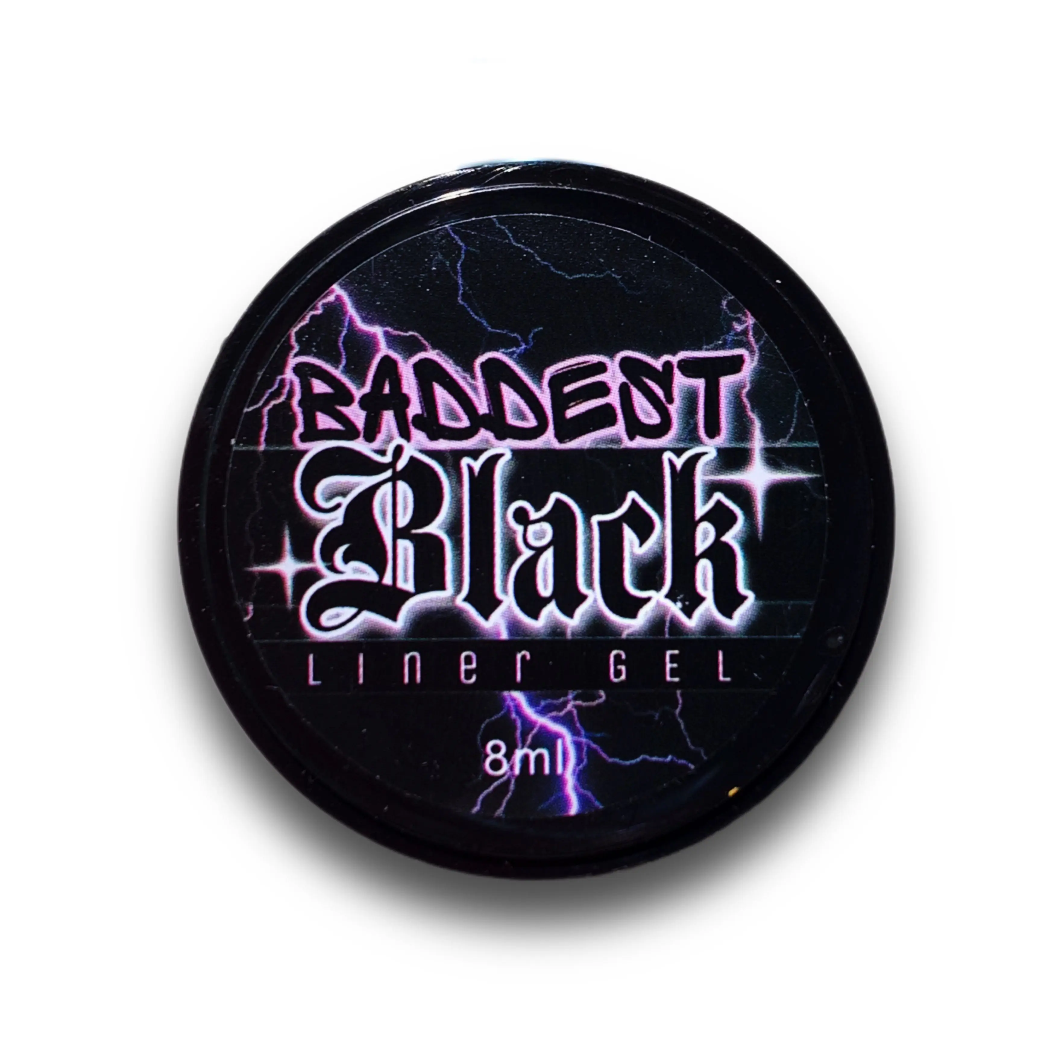 LINER GEL - BADDEST BLACK (8mL) JET BLACK LINER GEL - BADDEST BLACK (8mL) JET BLACK