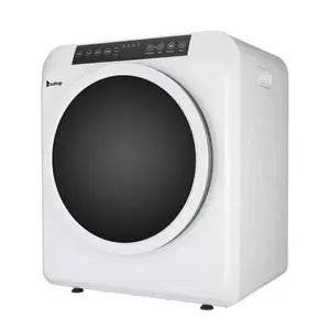 [ Father's Day Gift ]Winado Compact Laundry Dryer 13.2lbs Capacity, 3.5 cu.ft Portable Front Load Dryer, Stainless Steel Drum, Exhaust Pipe for Apartment Home Dorm 120V 1300W