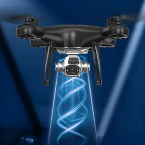 Dual Camera Drone with Screen Remote, Brushless RC Quadcopter with Optical Flow Hover, One Key Takeoff/Landing, FPV Drone for Beginners