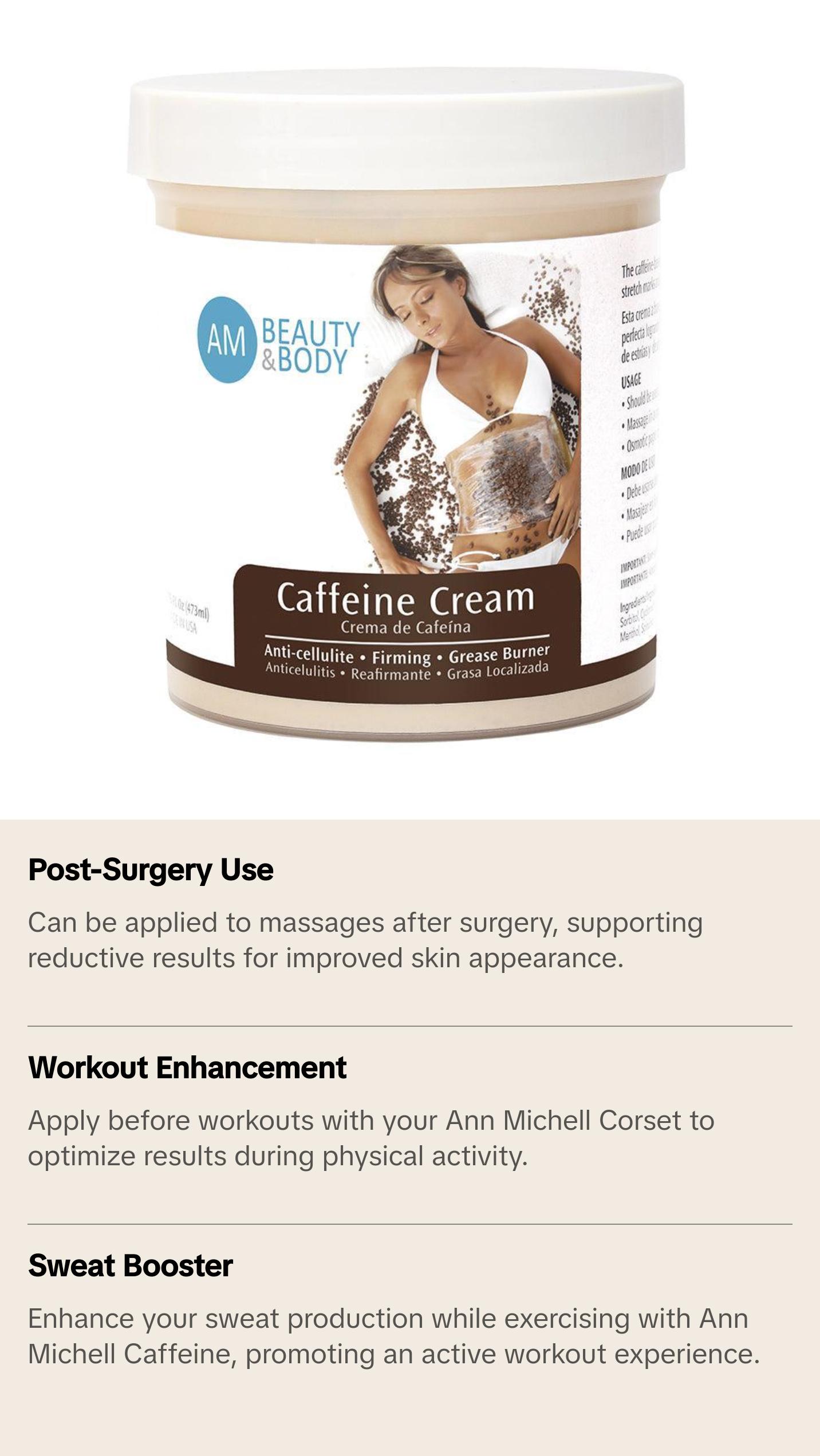 Caffeine Cream Fat Cream Ann MIchell Coffee