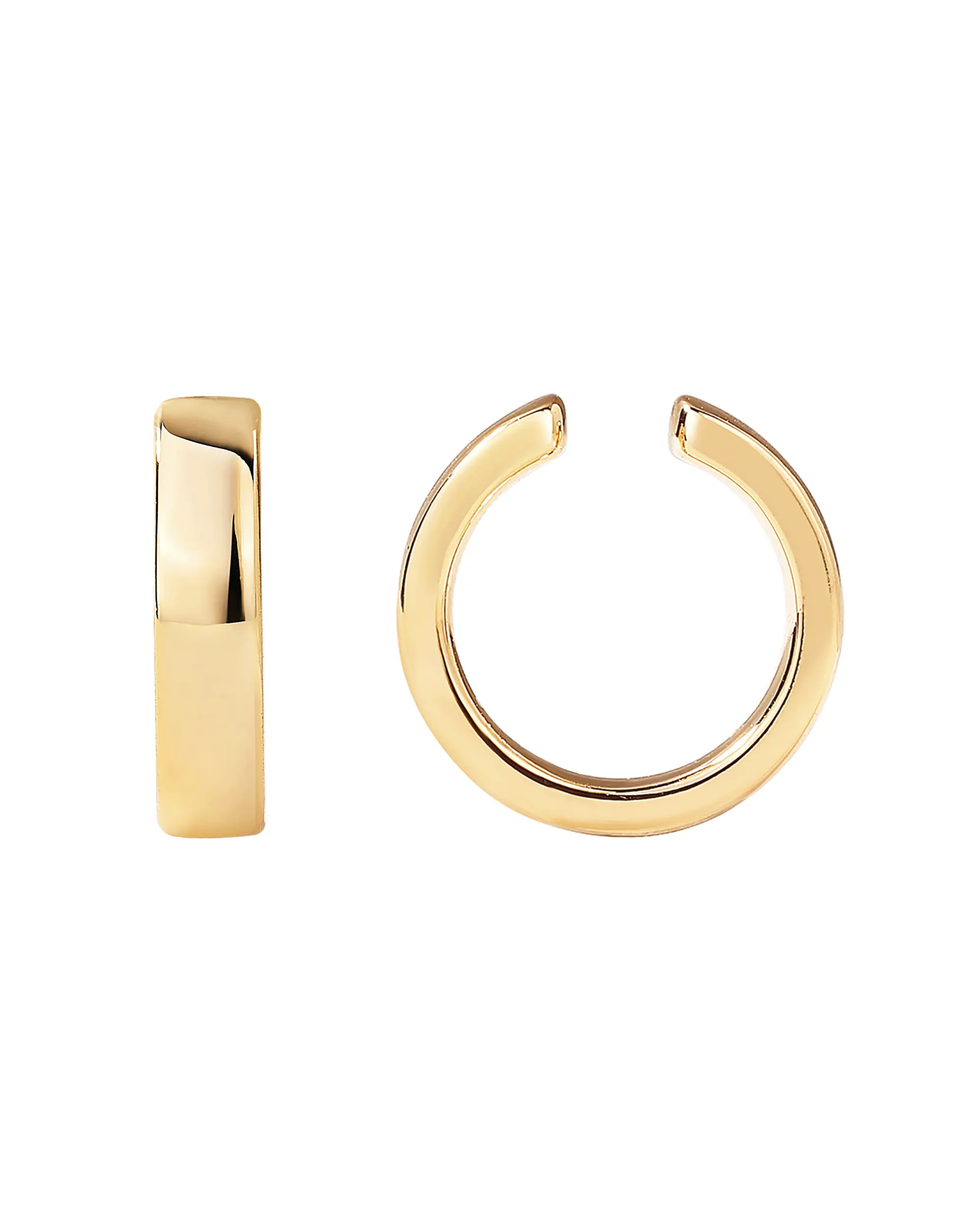 PAVOI Orecchini A Cerchio Placcati Oro 14K – Argento 925, Leggeri, 20mm E 30mm, Ipoallergenici, Sostenibili