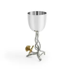 Butterfly Gingko Kiddush Cup