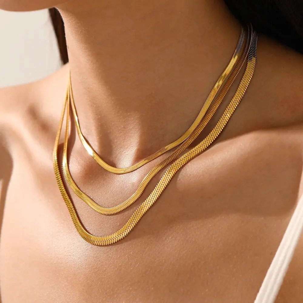 Everyday Herringbone Necklace