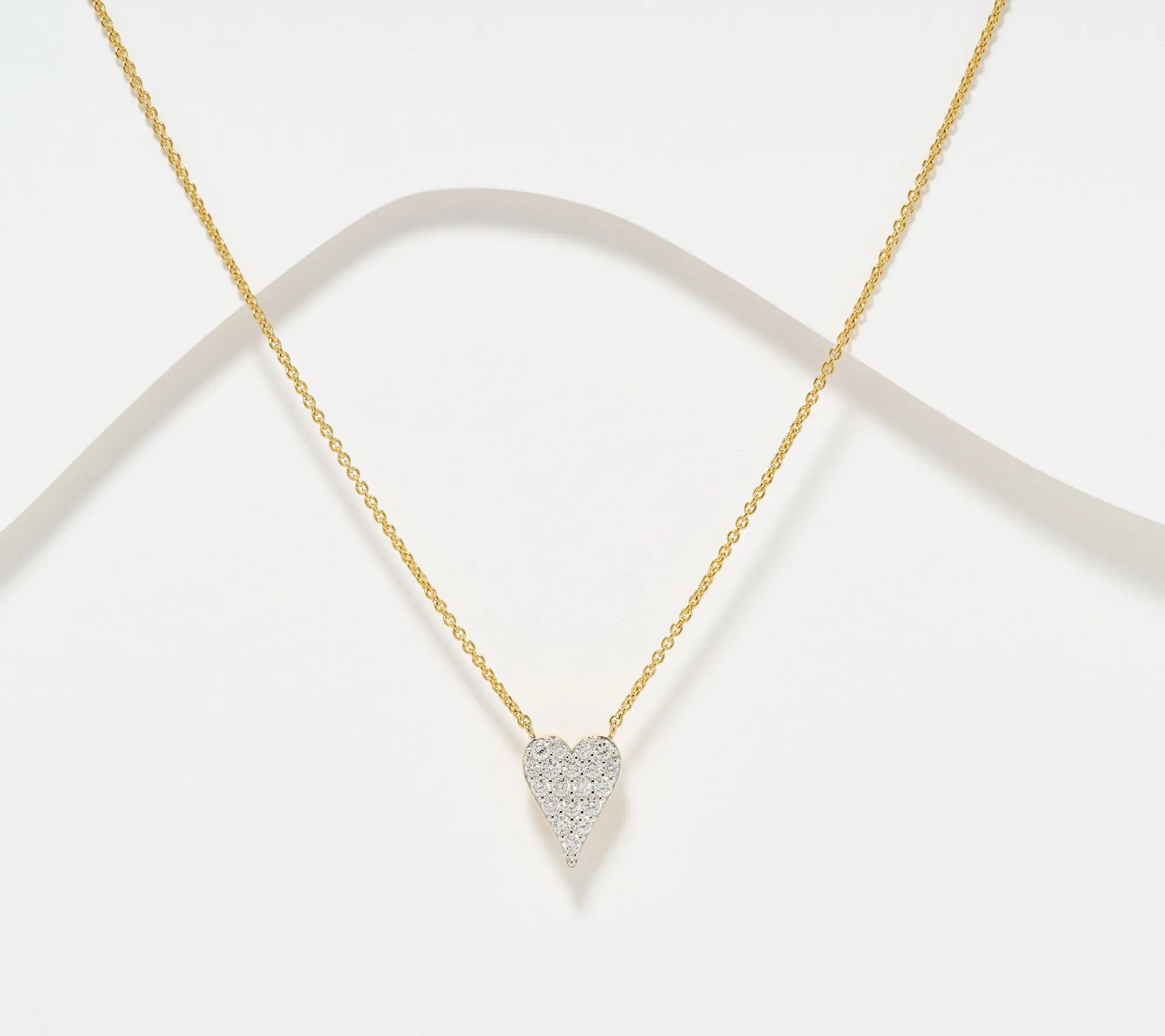 JEN by Jennifer Miller Lab Grown Diamond 0.50ct Heart Necklace JEN by Jennifer Miller Lab Grown Diamond 0.50ct Heart Necklace