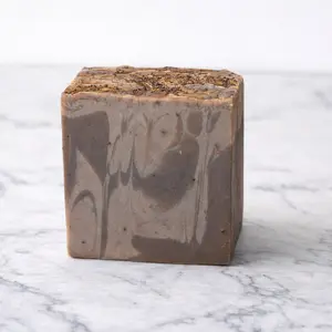 Coffee Soap Hazelnut Cappuccino with Olive Oil and Coconut Oil Hydrating Body Care Moisturizing Sunflower Daily Nourishing Soothing Comfort Cleanser