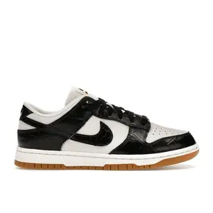 Nike Women's Dunk Low LX Black Croc, from StockX