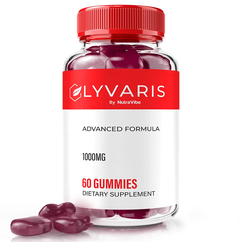 Lyvaris Gummies - Advanced Formula 1000mg Gummies with Natural Ingredients for Health & Wellness
