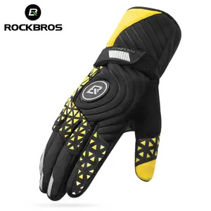 ROCKBROS Winter Thermal Cycling Gloves for Men and Women - Windproof and Anti-Slip