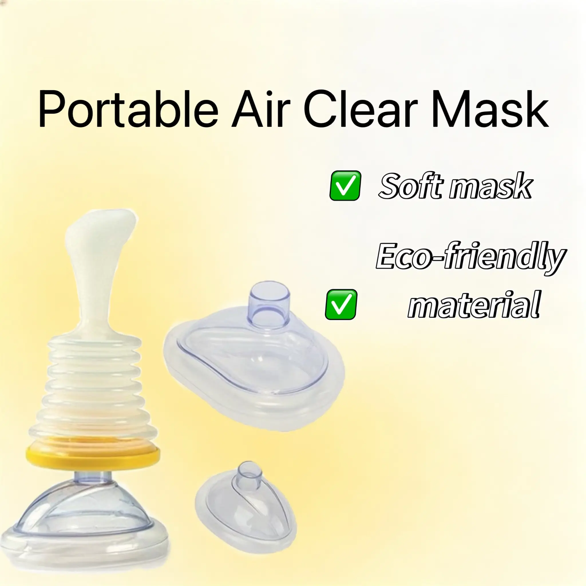 Portable Tool for All Ages, Dual Anti-Backflow Design Safe Air Control Helper