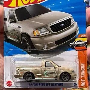 Beige f150 SVT lightning Diecast truck 1:64 scale