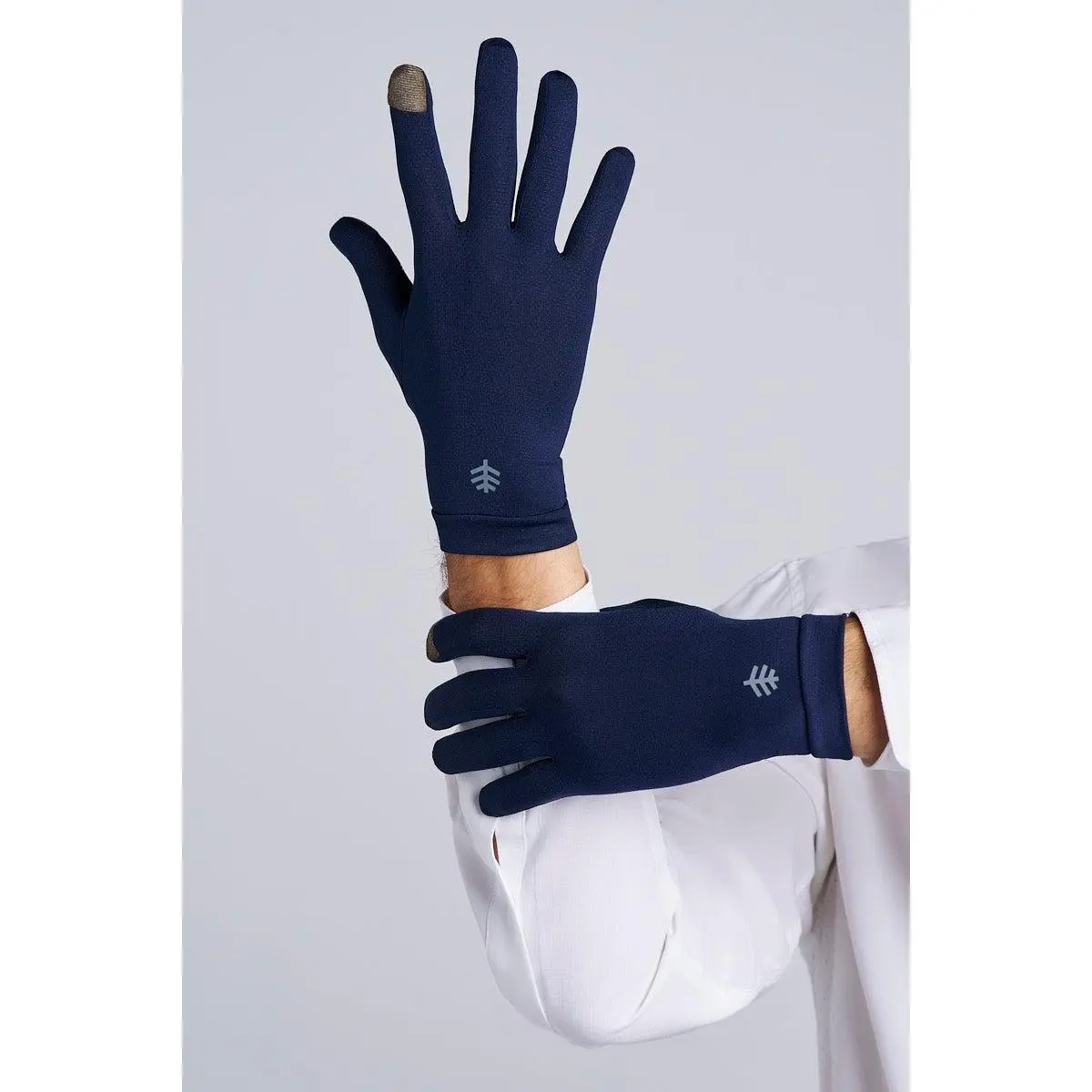 Gannett | Unisex Full Finger Gloves | Navy