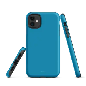Solid Color blue iPhone® Case - Pantone® 313