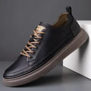 Men’s Casual Lace-Up Indoor-Outdoor Walking Shoes - Everyday Style Casual Trainers, Indoor Outdoor Shoes