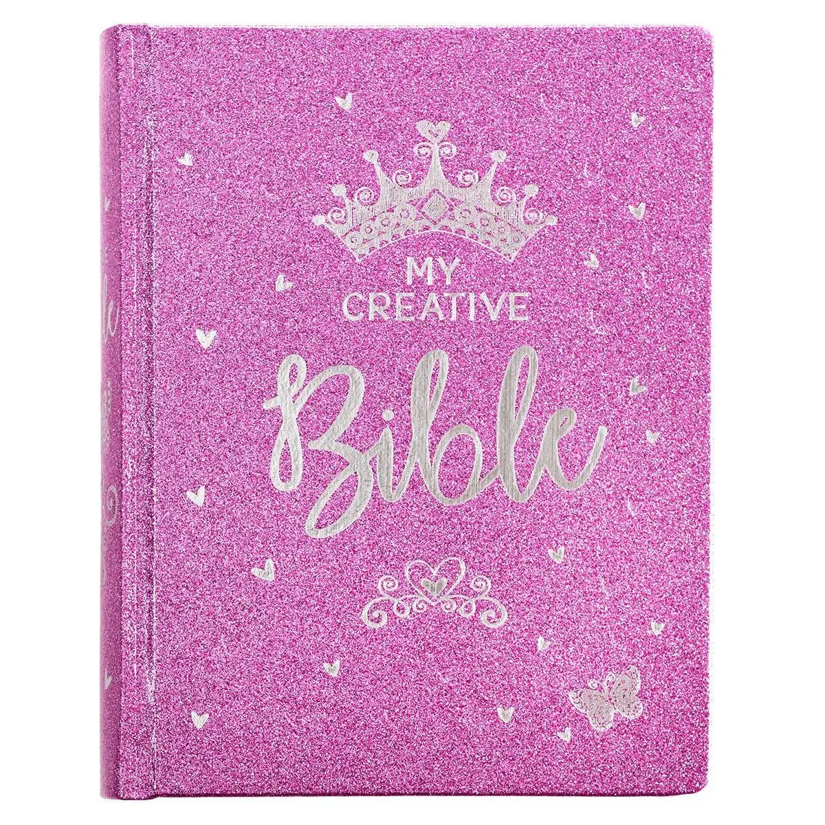 Purple Glitter My Creative Bible for Girls - an ESV Journaling Bible By Amanda Cowles