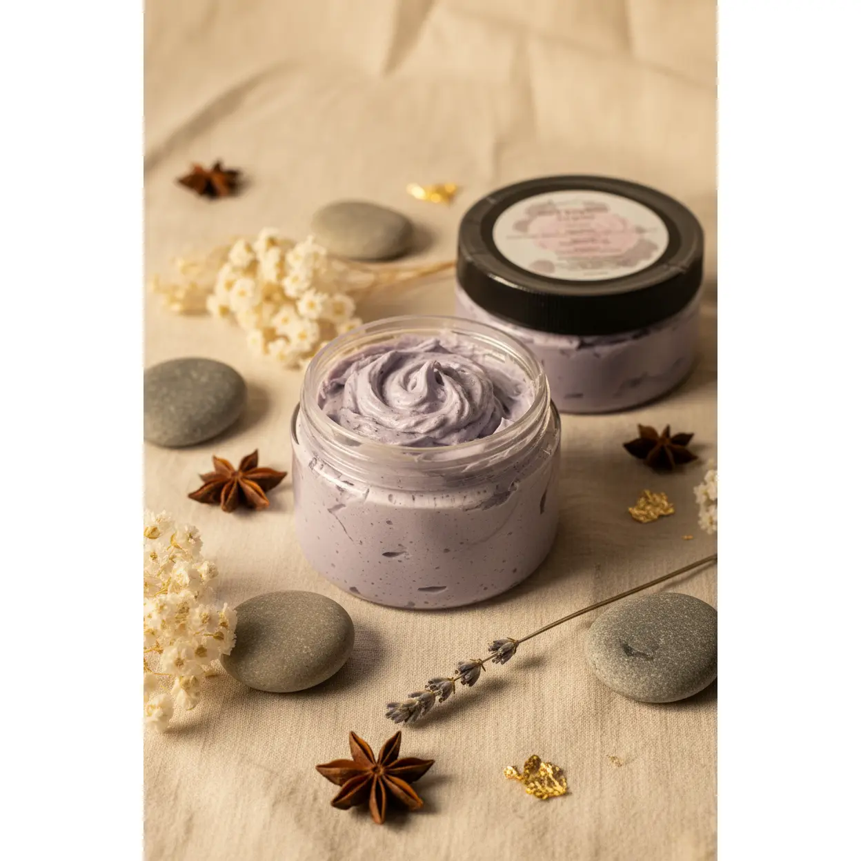 Annie's Cure Black Raspberry Surprise Whipped Body Butter: Hydrating & Nourishing Skincare Treat Daily Moisturizer Comfort Moisturizing Moisture Blend
