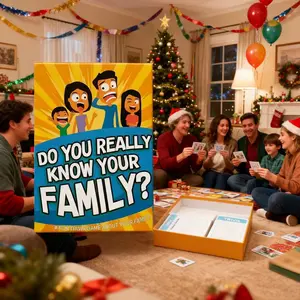 Family Holiday Party Cards Do You Really Know Your Family Fun Trivia Card Game 200 Cards Parent-Child Interactive Board Game
