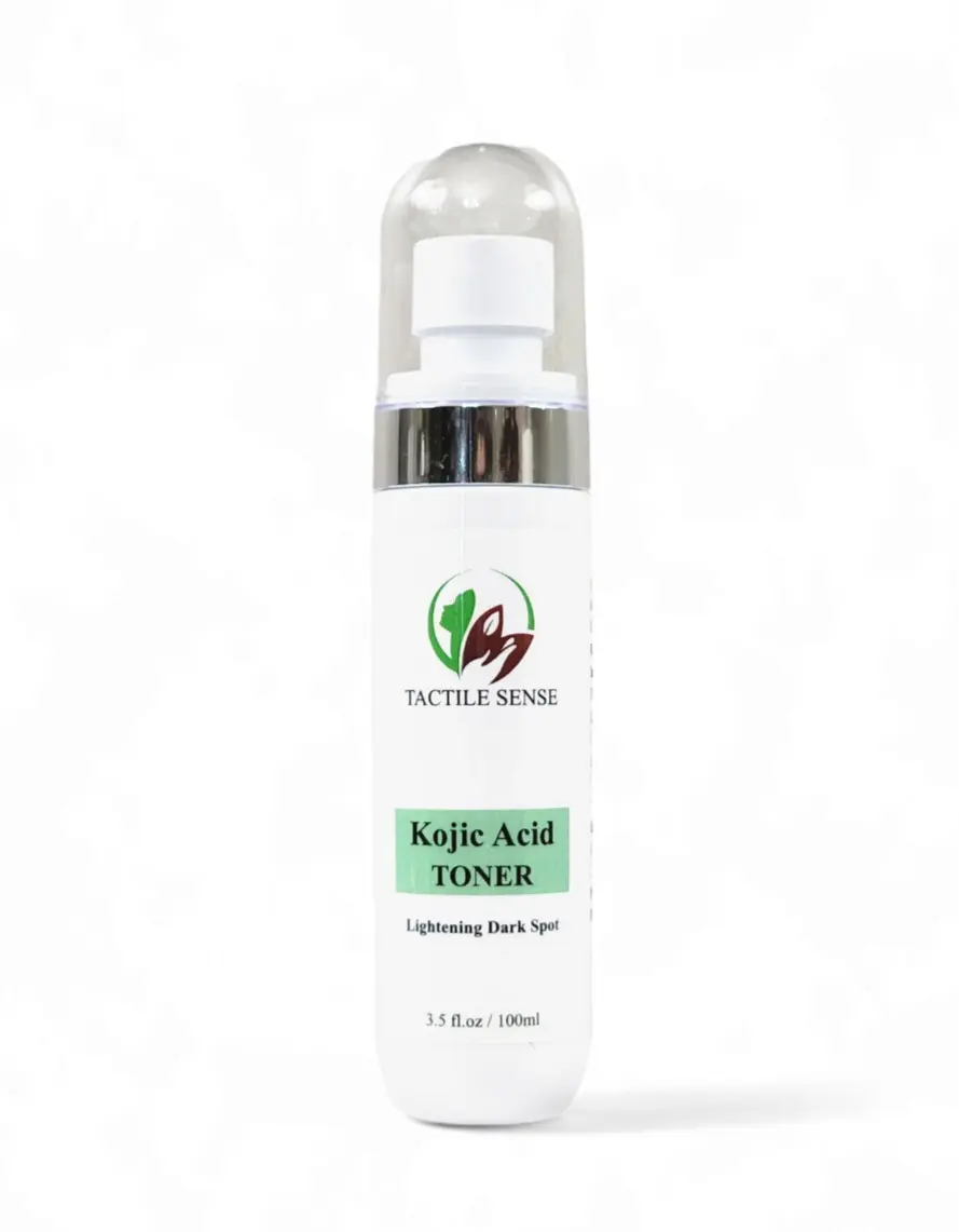 Tactile Sense Kojic Acid Hydrating and Brightening Facial Toner; Natural & Herbal; 3.5 fl. oz. / 30ml Skincare Acne