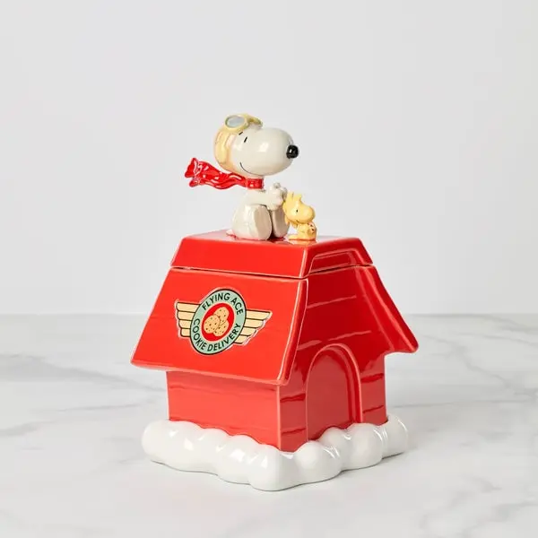 Lenox 897577 Chef Snoopy Figural Cookie Jar