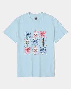 Nutcracker Coquette Bow Christmas T-Shirt - Christmas Tee