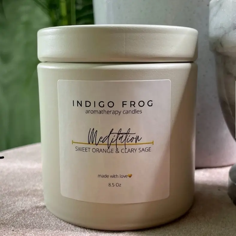 Meditation Aromatherapy Candle Lavender Bedroom Gift Sleep-helping 36 Hours