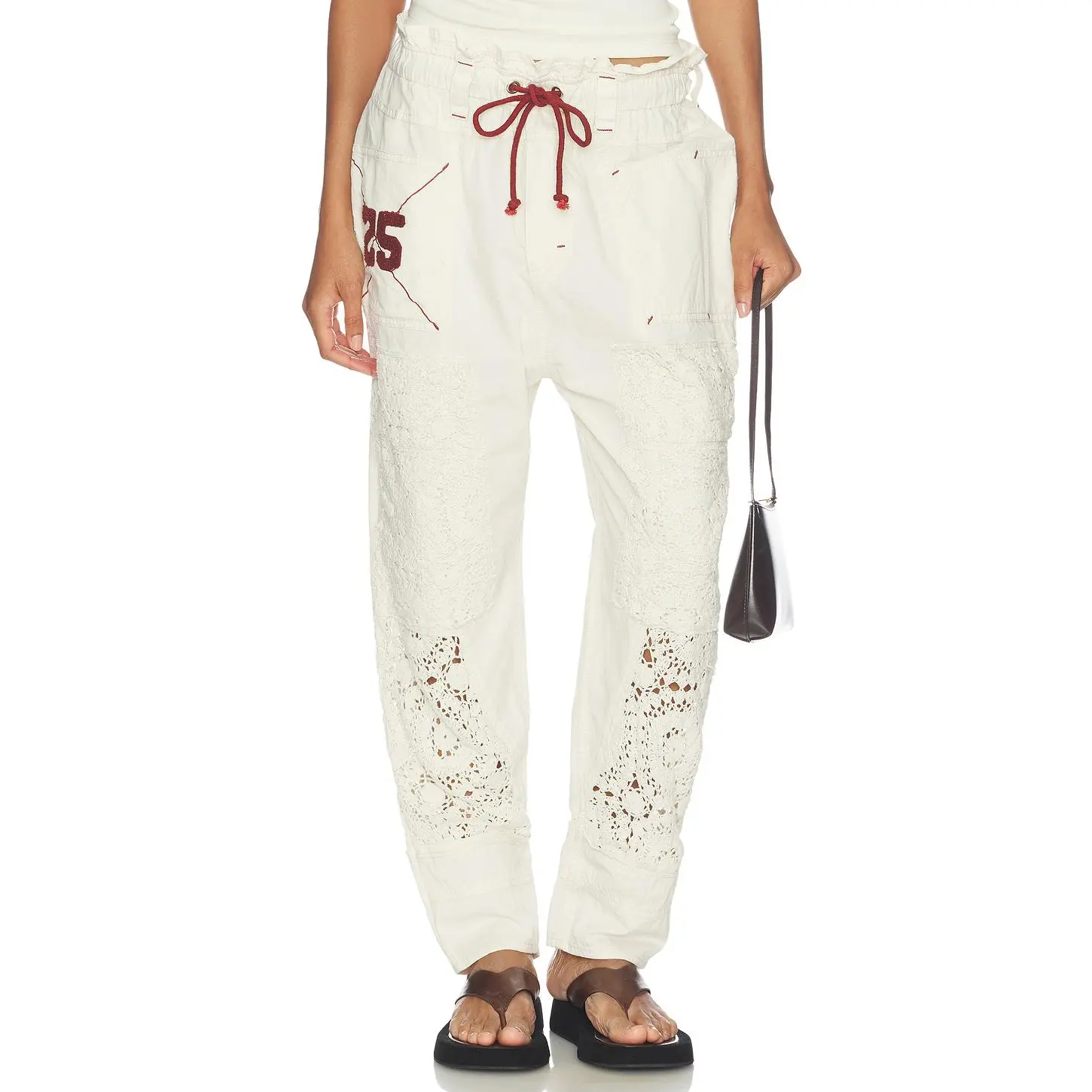 Free People Rockaway Craft Pant in Tofu