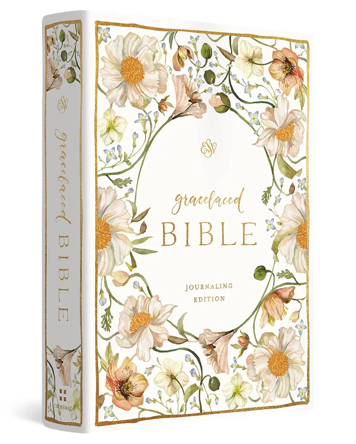 ESV Gracelaced Bible, Journaling Edition (Artwork by Ruth Chou Simons) (Hardcover) -- Ruth Chou Simons - Bible