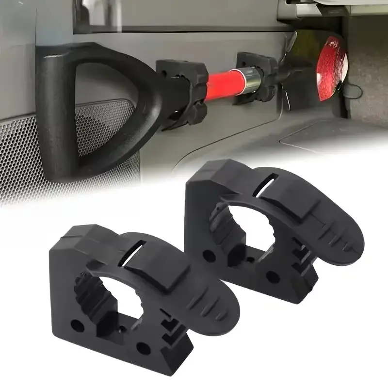 2/4pcs Quick Fist Clamp, Secure Clamp, Synthetic Rubber Mounting Tools for Offroad Vehicles, Atv, Utv, Truck Parts, Tool Storage Clip, Outdoor Shovel Rack Hardware