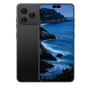 Android Smart Unlock Phone I17 Promax, 4GB+64GB Storage, Android 10.0, Dual Sim Slot, 6.93 Inch Screen, Octa-Core Cpu, 4g Network, 4100mah Battery, Dual Sim Smartphone