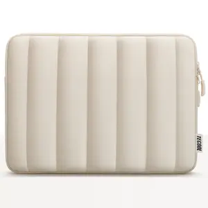 13-16 inch Puffy Laptop Sleeve Case for Macbook Air 13/15, MacBook Pro 13 14 15 16 and 13-16 Inch HP/Dell/Asus/Lenovo Laptops, Soft Protective Laptop Bag Cover, Traveling Bag, Laptop Casing