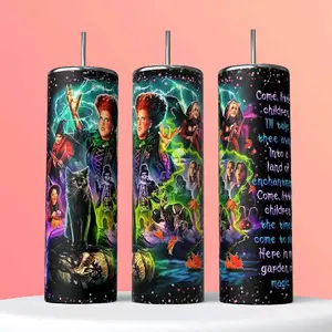 20 oz Tumbler Halloween Favorites hocus pocus