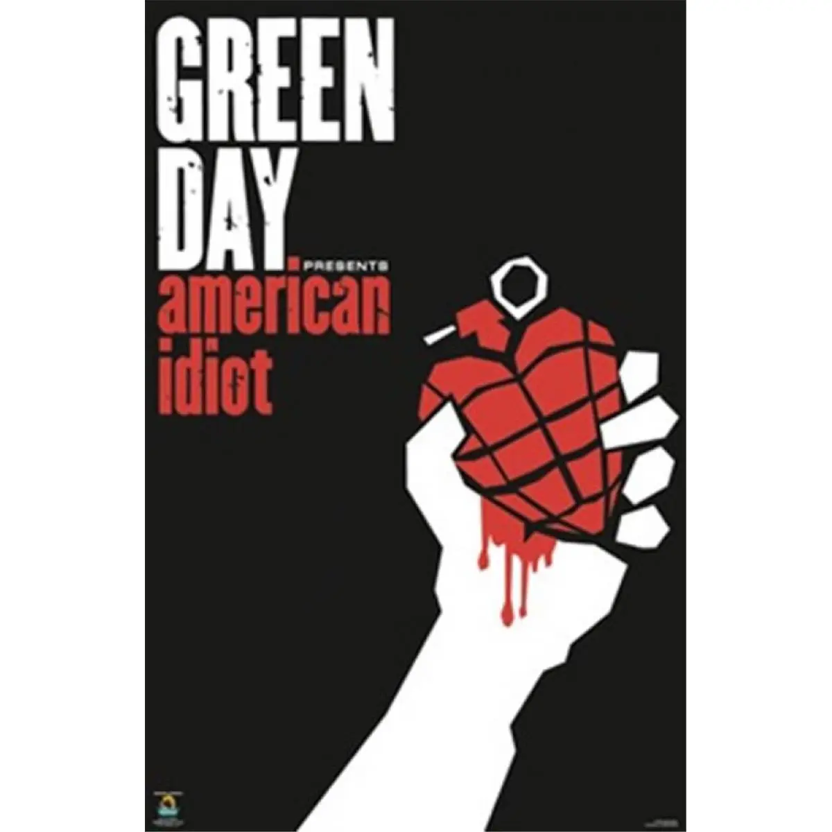 Posterazzi Green Day Wall Poster Print - 24x36 in, Home Decor, Room Decor, Ideal Gift for Music Fans