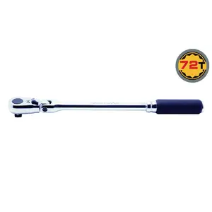 Ko-ken USA KKN3726Z-280 0.375 in. Z-Series Square Drive Flexible Ratchet with Reversible & 72 Tooth - 280 mm Length