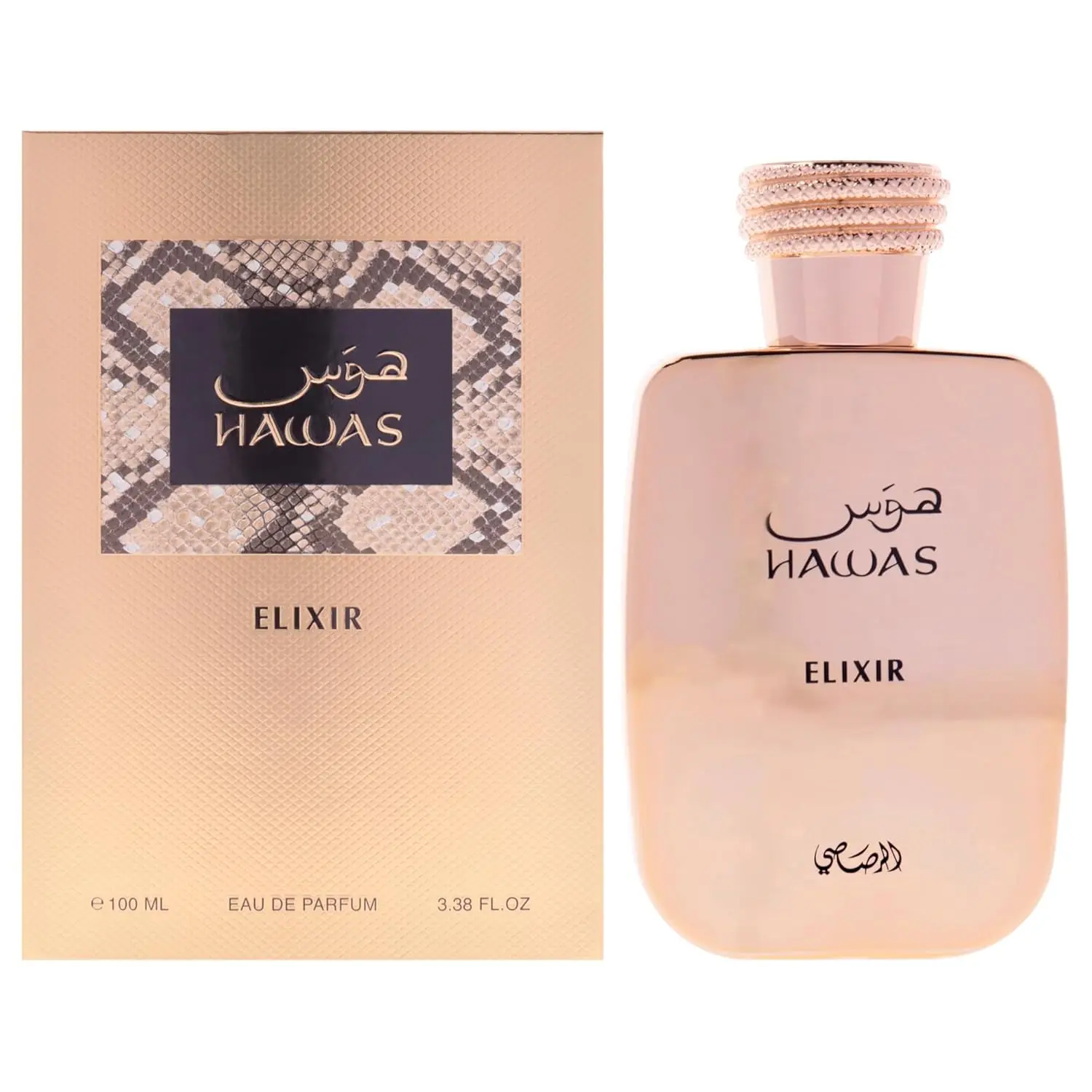 RASASI Hawas Elixir for Men Eau De Parfum Spray 3.4 Ounce