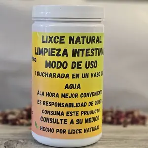 Lixce Natural Intestinal Cleanse Supplement - Natural Formula for Digestive Health - Easy to Use with Water - Consult Your Doctor