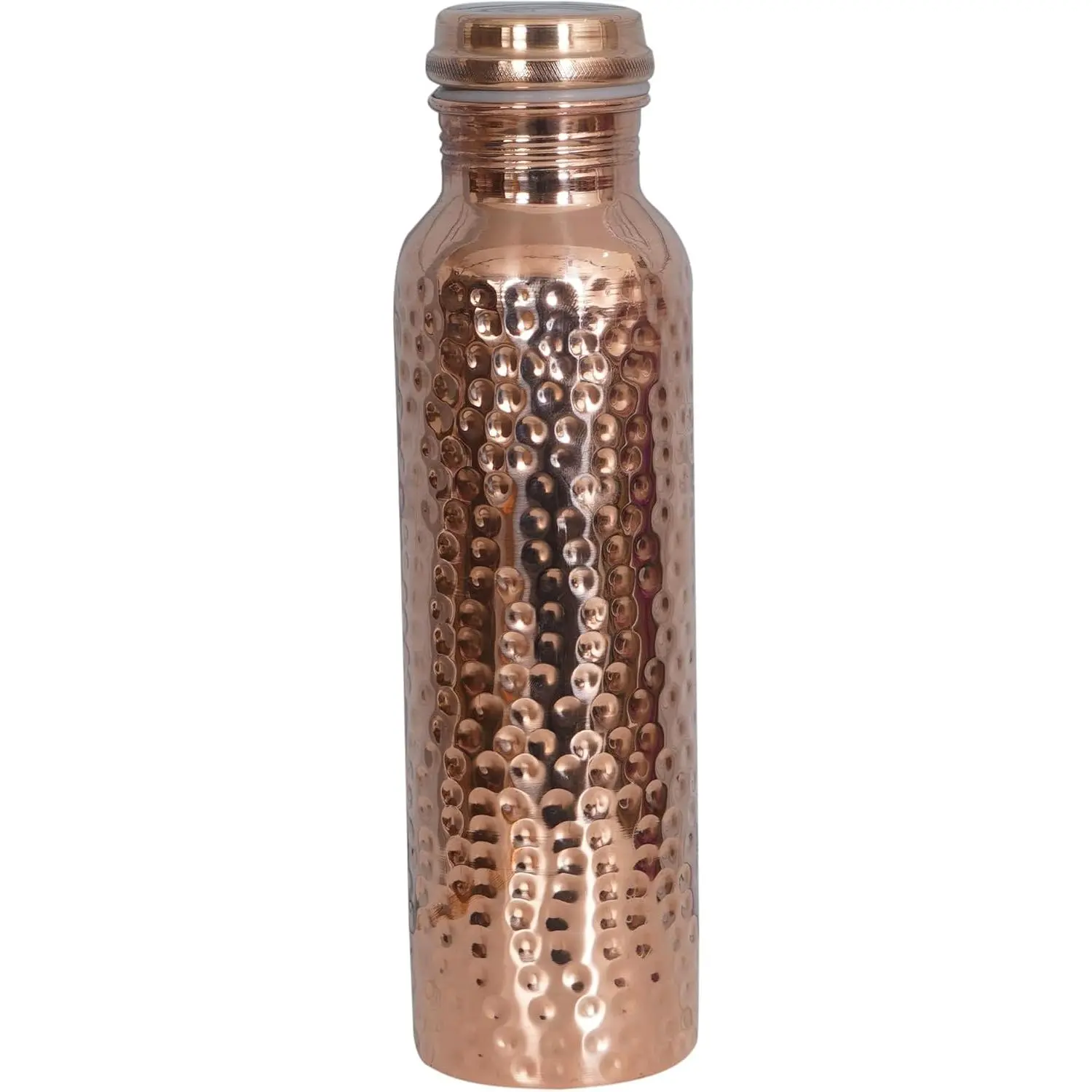 COPPER BOTTLE Pure Copper Water Bottle 34 Oz Copper Water Bottle - Leak Proof (34 Oz) (Hammered) COPPER BOTTLE Pure Copper Water Bottle 34 Oz Copper Water Bottle - Leak Proof (34 Oz) (Hammered)