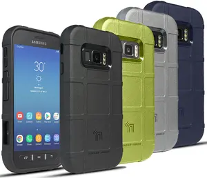 Case for Galaxy XCover FieldPro, Nakedcellphone Special Ops Tactical Armor Rugged Shield Phone Cover [Anti-Fingerprint, Matte Textured] for Samsung Galaxy XCover FieldPro (SM-G889A)